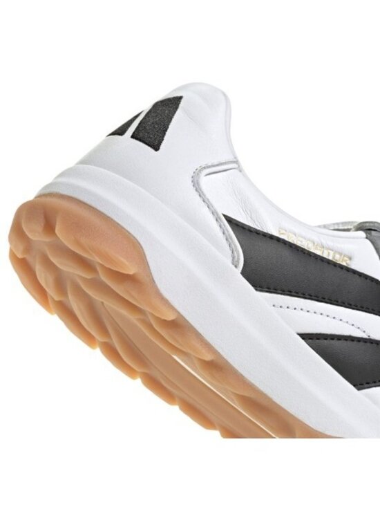 adidas Predator Trainer - Size 7 Mens Soccer Shoes White Black Gum IH5076 NEW main image 6